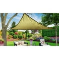 thumbnail image 3 of Shadesheet by Boen Sun Shade Sail Canopy, Triangle, Green, 16'x16'x16', 3 of 4