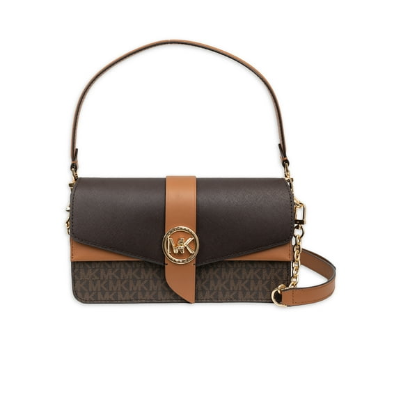 Michael Kors Women's Medium Convertible Shoulder Bag - Brown/Acorn