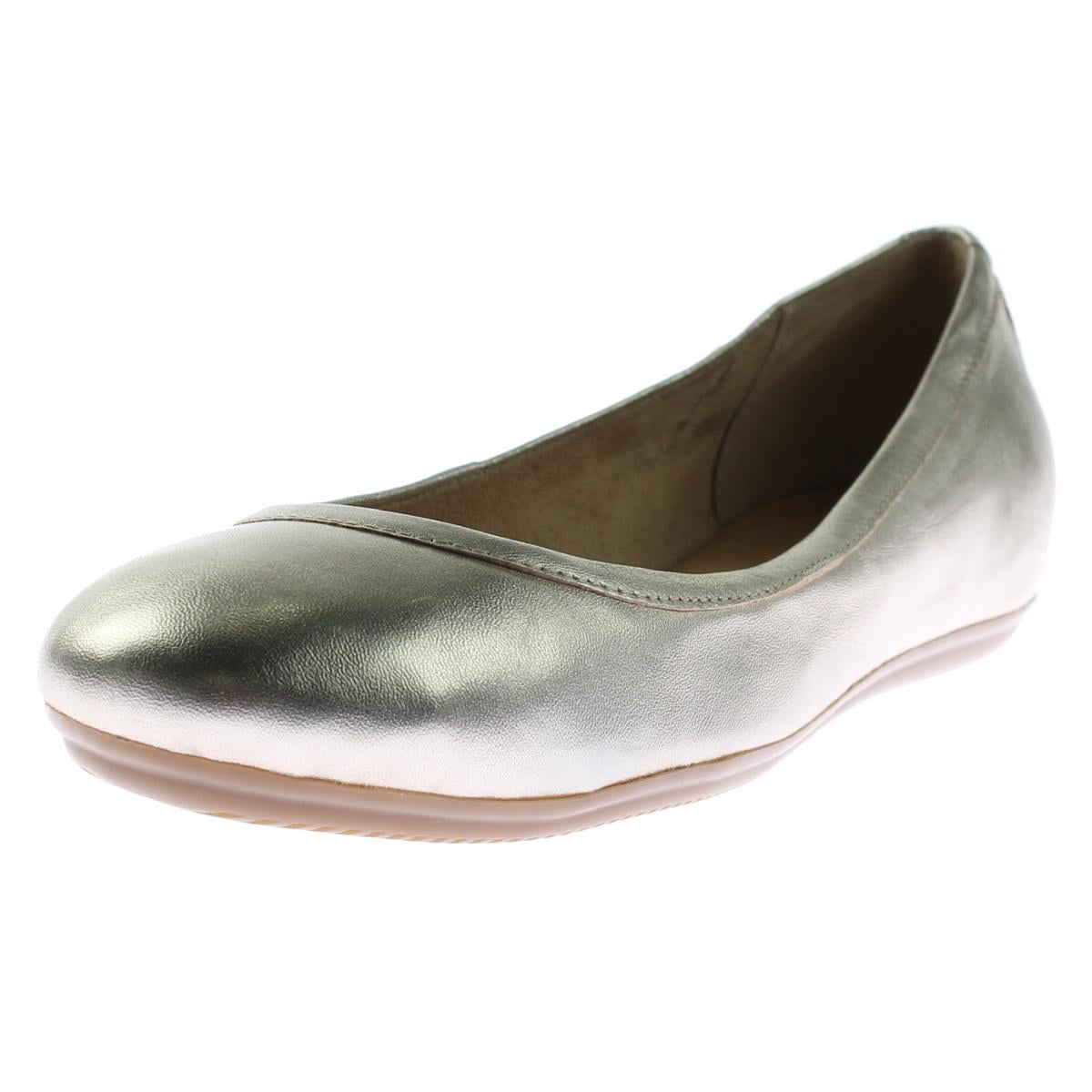 Naturalizer Womens Brittany Leather Slide On Ballet Flats - Walmart.com