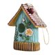 thumbnail image 4 of Casa de Pájaros Colgante Casa de Pájaros Decoración de Jardín de Colibrí Adecuado para Colgar en el Árbol Diseño de Patio Manualidades B, 4 of 5