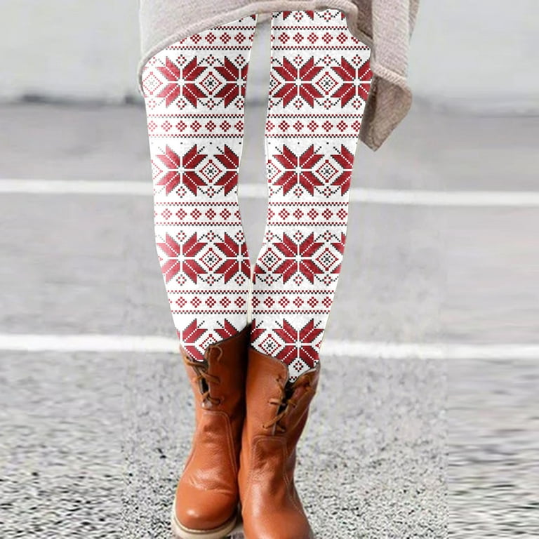 Htwon Winter Leggings for Women Fleece Lined Leggings Thermal Warm