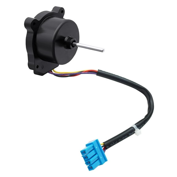 EAU65058502 Refrigerator Condenser Fan Motor Assembly Fits for LG Refrigerators LRFXC2416S/00 LFXS26596S/04 LMXS28626S/04 LRFDS3016S/00 etc.Replaces AP7178309 PS16662422 EAP16662422 DC 12V 1A 4-Pin