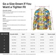 thumbnail image 4 of Rocae Various Balls Print Breathable Sun Protection Hoodie Quick-Dry Lightweight Long Sleeve Hoodie Unisex Running Sports Shirt, 4 of 9