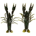 thumbnail image 4 of Tackle HD 8-Pack Hi-Def Craw Bass Lures, 3D Scanned From Live Crawfish, 3-Inch Soft Plastic Crawfish Lures for Bass Fishing, Rubber Fishing Lures for Freshwater, HD Magic, 4 of 6