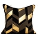 thumbnail image 1 of 18 X 18 Pulgadas Fundas De Cojín De Rayas De Cuero Dorado Geométrico Bordado Fundas De Cojín Modernas Cojines Decorativos Para Sofá Sala De Estar Dormitorio Coche 45 X 45 Cm Namotu CZJJ-ZC76-1, 1 of 7
