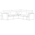thumbnail image 7 of CHITA Power Reclining Sectional Sofa Couch, 7 of 7
