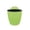 Green, variant on YuanGuangQ Indoor Outdoor Wall Mounted Planter with Drainage, Vertical Garden Pot for Balcony Terrace, Decorative Container for Trailing Greenery