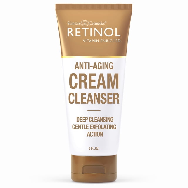 Crema limpiadora con retinol antienvejecimiento, 150 ml, cuidado de la piel, LDel Cosmetics