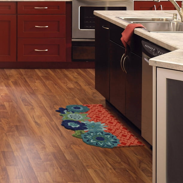 Mohawk Home Gypsy Flowers Memory Foam Kitchen Mat