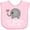 AD-Pink, variant on Inktastic Nanna Loves Me Grandchild Boys or Girls Baby Bib