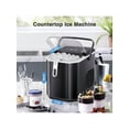 thumbnail image 1 of Ice Maker Machine For Countertop,Portable Ice Cube Maker With Self-Cleaning, 26LBS/24H Compact Automatic Ice Makers,9 Cubes Ready In 6-8 Minute, 1 of 4