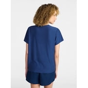 Athletic Works Womens and Womens Plus Relaxed ButterCore Tee with Short Sleeves, Sizes XS-4X