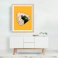 thumbnail image 3 of Onigiri Snooze - Painting Humor Surrealism Whimsical Pop Art Modern Art Illustration Unframed Wall Art Print 5 x 7 inches, 3 of 4