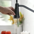 thumbnail image 5 of Pull-Down Sprayer Kitchen Faucet Dark Black Brozen, 5 of 7