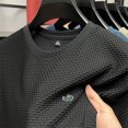 thumbnail image 4 of Camiseta de manga corta para hombre, POLO de alta calidad, transpirable, informal, de negocios, absorbe el sudor, novedad de verano, M-4XL, 4 of 4