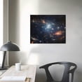 thumbnail image 3 of COMIO James Webb Space Telescope First Image Poster Deep Field Image Galaxy Wall Art Picture Print Canvas Painting Canvas Wall Posters Art Picture Print Modern Family Decor Posters, 3 of 4