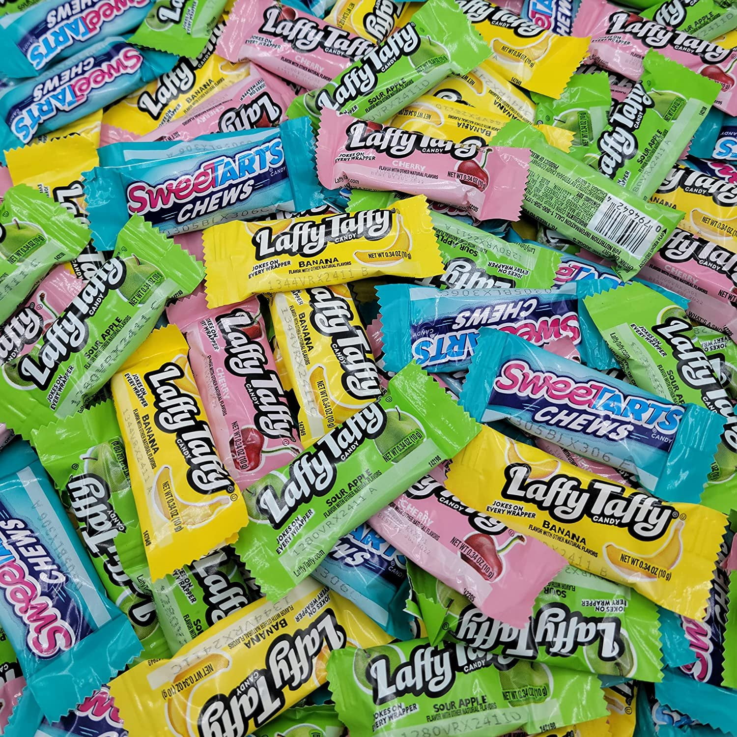 Laffy Taffy Sweetarts Chews Candy Assortment Laffy Taffy Banana, Cherry