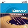thumbnail image 1 of Cuerdas para guitarra D'Addario Phosphor Bronze EJ16-3D 12-53 Light, 1 of 9