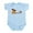 Sky Blue, variant on CafePress - Philippines Infant Bodysuit - Baby Light Bodysuit, Size Newborn - 24 Months