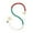 Color A, variant on Cat Chew Toys 2025 Rope Cat Toy for Indoor Cats Interactive Teething Rope Tug Toy for All Breeds Novel and Entertainment, 70X1.2X1.2 cm, Color D