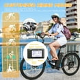 thumbnail image 5 of Gocio 26" Electric Bike for Adults, 750W Peak Motor Commuter E-Bike, 48V 7.8Ah Battery, 7-Speed, UL2849, 5 of 12