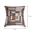 thumbnail image 3 of Throw Pillow Covers - Set of 2 Embroidered Decorative Cushion Case for Home Decor Sofa Couch Chair Bed Patio Living Room Bedroom Car Office - Beige Brown 4, 20x20 Inches, 3 of 14