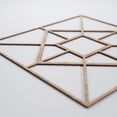 thumbnail image 5 of Ekena Millwork 23 3/8"W x 23 3/8"H x 1/4"T Large Jamestown Decorative Fretwork Wood Wall Panels, Red Oak, 5 of 18