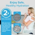 thumbnail image 5 of Brio 6023A Refrigerator Water Filter Replacement Compatible WIth GE GSWF, GSWF3PK, GSWFDS, 100749-C, 100749C, 100810/A, 100810A, 5 of 9
