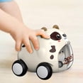 thumbnail image 3 of Sliding Car Toy Cute Cartoon Shaped Toy Car Shooting Game Press To Eject The Mini Car Gift For Kids, 3 of 5