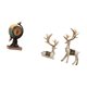 thumbnail image 5 of Reloj De Mesa Con Figura De Reno Moderno, Estatua Coleccionable, Adorno De Escritorio, Artesanía Para Estantería, Oficina, Chimenea, Dormitorio, Armario, Sala De Estar, 5 of 8