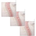 thumbnail image 7 of SKYSONIC 5 PCS Vintage Baseball Lace Baby Muslin Washcloths, Ball Stitching Soft Absorbent Face Towel Burp Cloths Cotton Bath Wipes Infant Wash Cloth for Newborn Boys Girls, 7 of 7