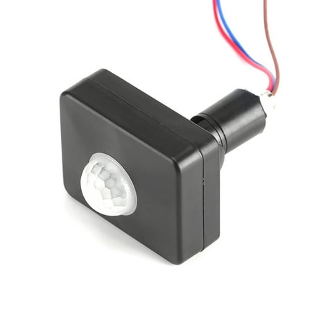 

Small Black Motion Sensor Lighting Sensor For Courtyard For Night