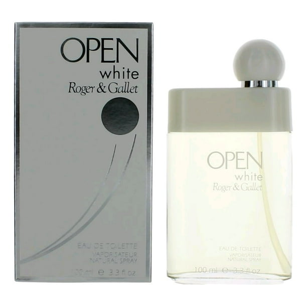 Open White by Roger & Gallet, 3.3 oz Eau De Toilette Spray for Men