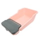 thumbnail image 5 of Caja de arena para gatos Bandeja de arena para gatitos Lavabo para gatos Orinal para gatos grande Rosa, 5 of 9