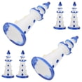 thumbnail image 1 of HLONK 10 Pcs Mini Lighthouse Miniature Houses Kit Decor DIY Dollhouse Accessories, 1 of 6