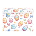 thumbnail image 7 of Yayeee Collapsible Cube Storage Bin with Lid Fabric Closet Decorative Basket with Handles, Pastel Easter Pattern, 7 of 7
