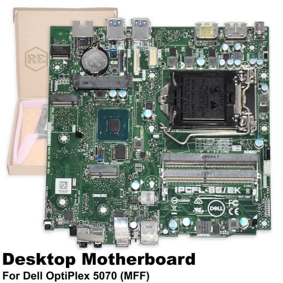 Dell IPCFL-BS/EK OptiPlex 5070 7070 Desktop Motherboard with Intel Q370, LGA1151 & DDR4 – P01GV
