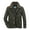 Army Green, variant on Men's Long Sleeve Corduroy Turndown Lapel Mid-Length Jacket Solid Color Comfy Thickened Lamb Coat Corduroy Coat Stand Collar Pocket Leather Coat Windproof Warm Coat