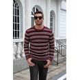 thumbnail image 3 of COOFANDY Men's Long-Sleeve Crewneck Sweater | Soft Slim Fit Knit Sweater Pullover for Fall Winter and Business Casual & Everyday Wear, 3 of 8