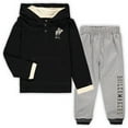 thumbnail image 2 of Toddler Colosseum Black/Heathered Gray Purdue Boilermakers Poppies Hoodie and Sweatpants Set, 2 of 4