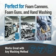 thumbnail image 6 of Nanoskin NANO SUDS Foaming Car Wash Shampoo 5 Gallons - Works with Foam Cannon, Foam Gun, Bucket Washes, Car Soap for Pressure Washer | Safe for Cars Trucks, Motorcycles, RVs & More | Fruity Scented, 6 of 7