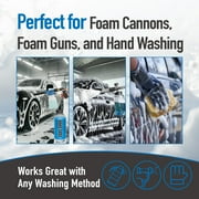 Nanoskin NANO SUDS Foaming Car Wash Shampoo 1 Gallon - Works with Foam Cannon, Foam Gun, Bucket Washes, Car Soap for Pressure Washer | Safe for Cars Trucks, Motorcycles, RVs & More | Fruity Scented