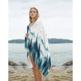 thumbnail image 2 of Turquoise Forest Beach Towels Oversized Super Absorbent, Mountains Birds Fog Tree Scenery Lightweight Bath Towel Quick Dry Sets For Bathroom/Pool/Rv Camping/Beach Play/Gym Room/Picnic 30"x60", 2 of 8