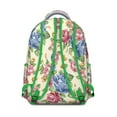 thumbnail image 4 of Watercolor Flower Pattern Students’s Backpack Durable, Multifunctional School Bag with Artistic Sunflower and Daisy Design, Perfect for Outdoor Activities, 4 of 6