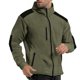 thumbnail image 1 of pstuiky camisas de manga larga para hombre, Camisa informal de manga larga con cuello alto y cremallera en la muñeca para hombre Tops de hombre l, 1 of 8