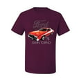 thumbnail image 2 of Wild Bobby, Ford '76 Gran Torino Vintage Car Cars and Trucks Men's Graphic T-Shirt, Maroon, 5XL, 2 of 3