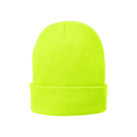 Gorra tejida con forro polar de Port & Company?. CP90L Puerto & Compa??a CP90L