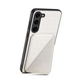 thumbnail image 2 of Allytech Slim Case Compatible with Samsung Galaxy S23 FE, Crocodile Print PU Leather Magnetic Hidden Card Holder Kickstand Shockproof Full Body Protective Wallet Case for Women Men, White, 2 of 7