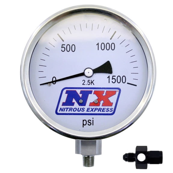 Nitrous Express 15542 Nitrous Pressure Gauge