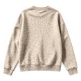 thumbnail image 4 of Girls Leopard Print Crewneck Sweatshirt Long Sleeve Ribbed Cuffs Casual Loose Fit Fall Pullover Sweatshirt, 4 of 4